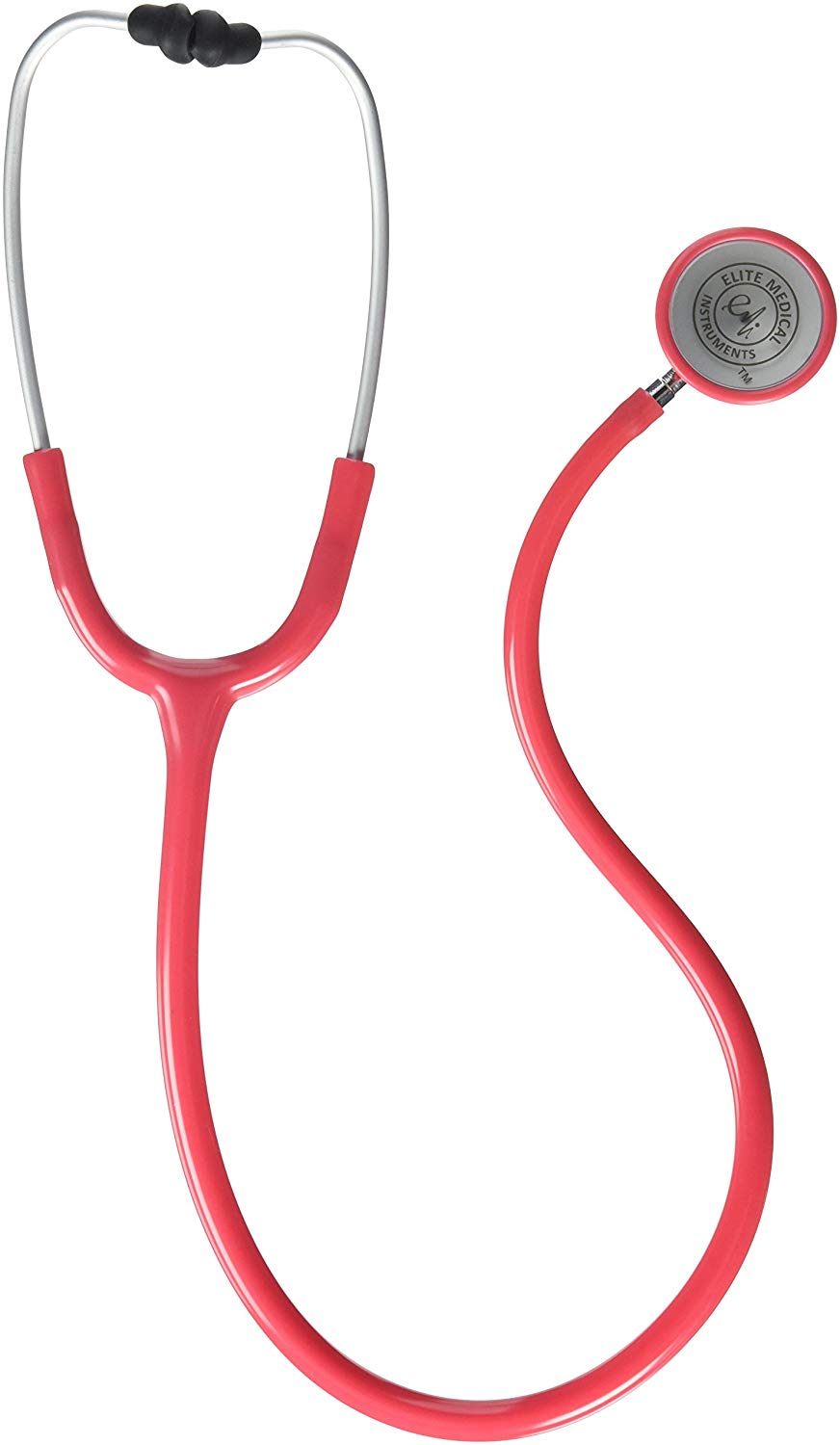 EMI Pro Series Lightweight Dual Head Stethoscope – 4oz Anodized Aluminum – for Nurses, Doctors, EMTs, Medical Professionals - ESC-103