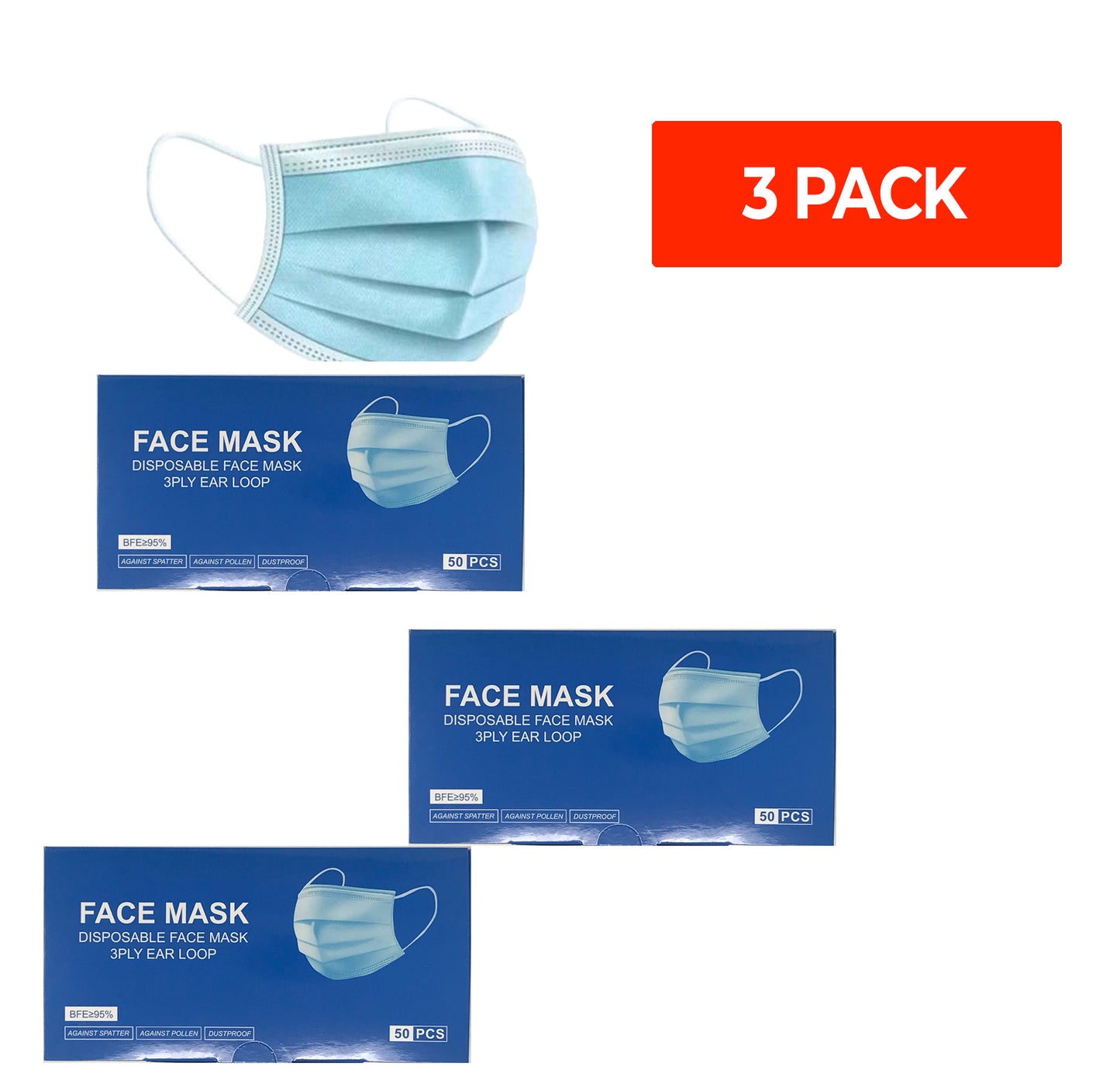 Personal Protective Equipment (PPE) Collection – Disposable Gowns, Shoe Covers, Face Shields, and KN95 Masks