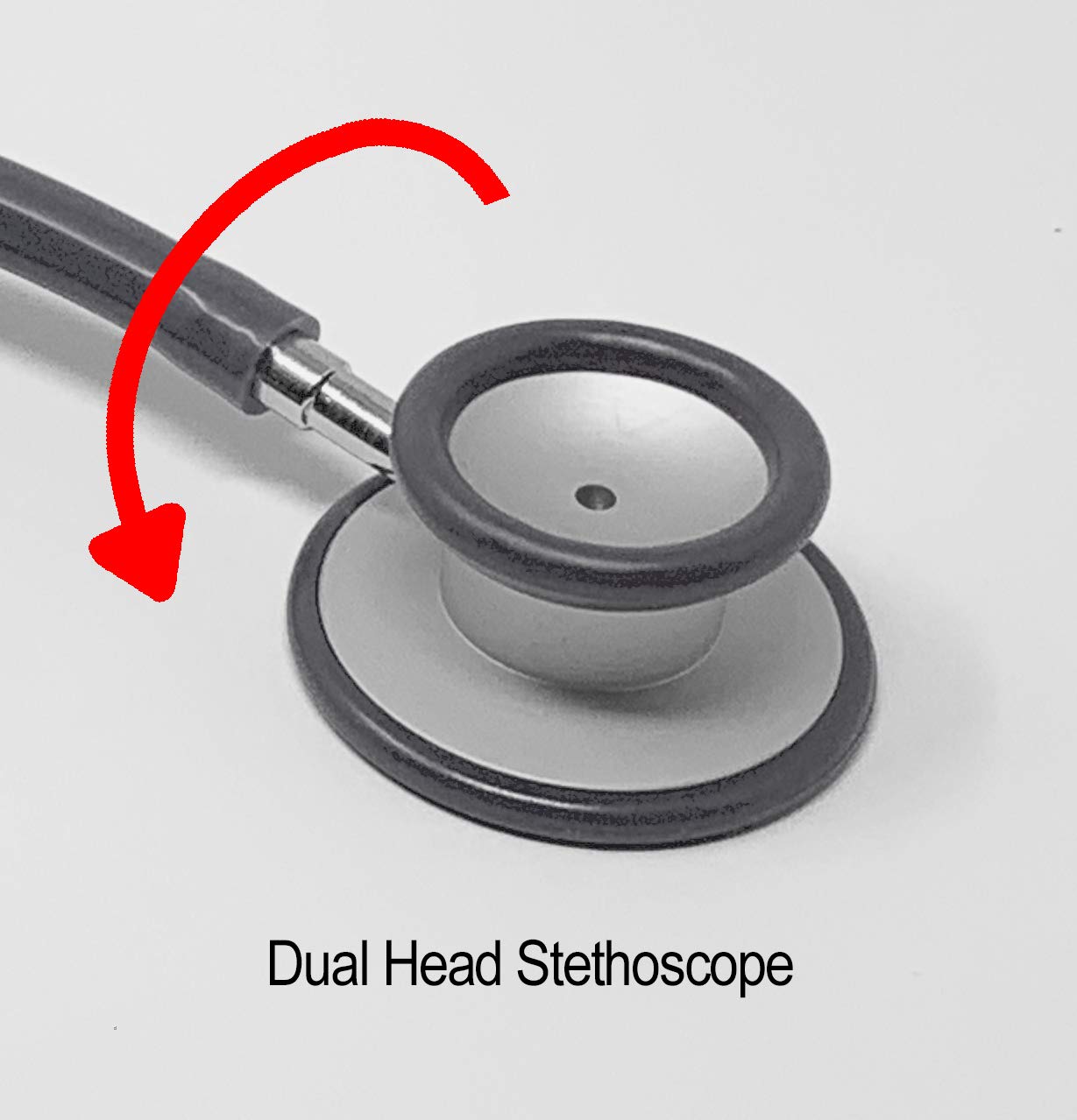 EMI Pro Series Lightweight Dual Head Stethoscope – 4oz Anodized Aluminum – for Nurses, Doctors, EMTs, Medical Professionals - ESC-103