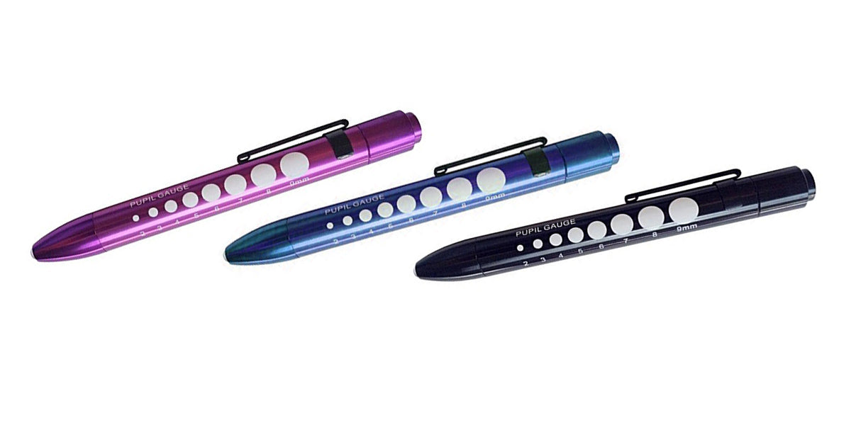 Aluminum penlights from Elite Medical Instruments