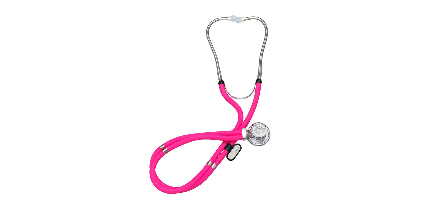 EMI NK-112-5 Piece Set Nurse Starter Kit - PINK Sprague Rappaport Stethoscope Set and Pocket Organizer Nurse (Includes Chart Pen, 5.5 in. Lister Bandage Scissors, Pen Light)