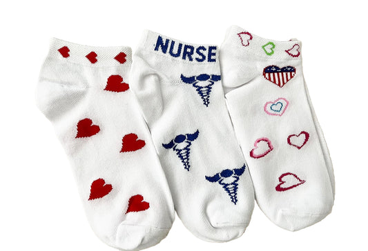 Nurse Socks - 3 Pack