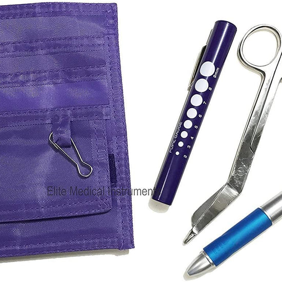 EMI 4 Piece Scrub Pocket Organizer Nurse Kits – Elite Medical Instruments