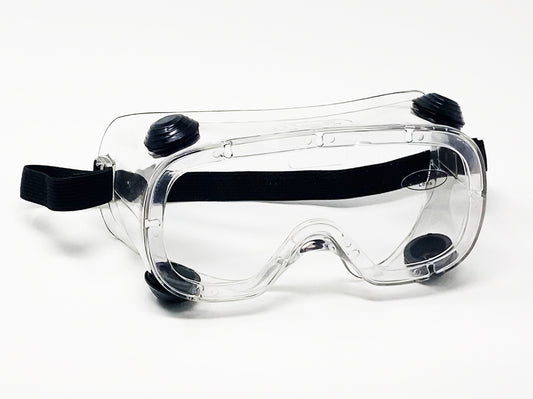 Elite Medical Instruments # 414 Chemical Splash Goggle w/ Indirect Ventilation and Adjustable Strap - 10 Pack