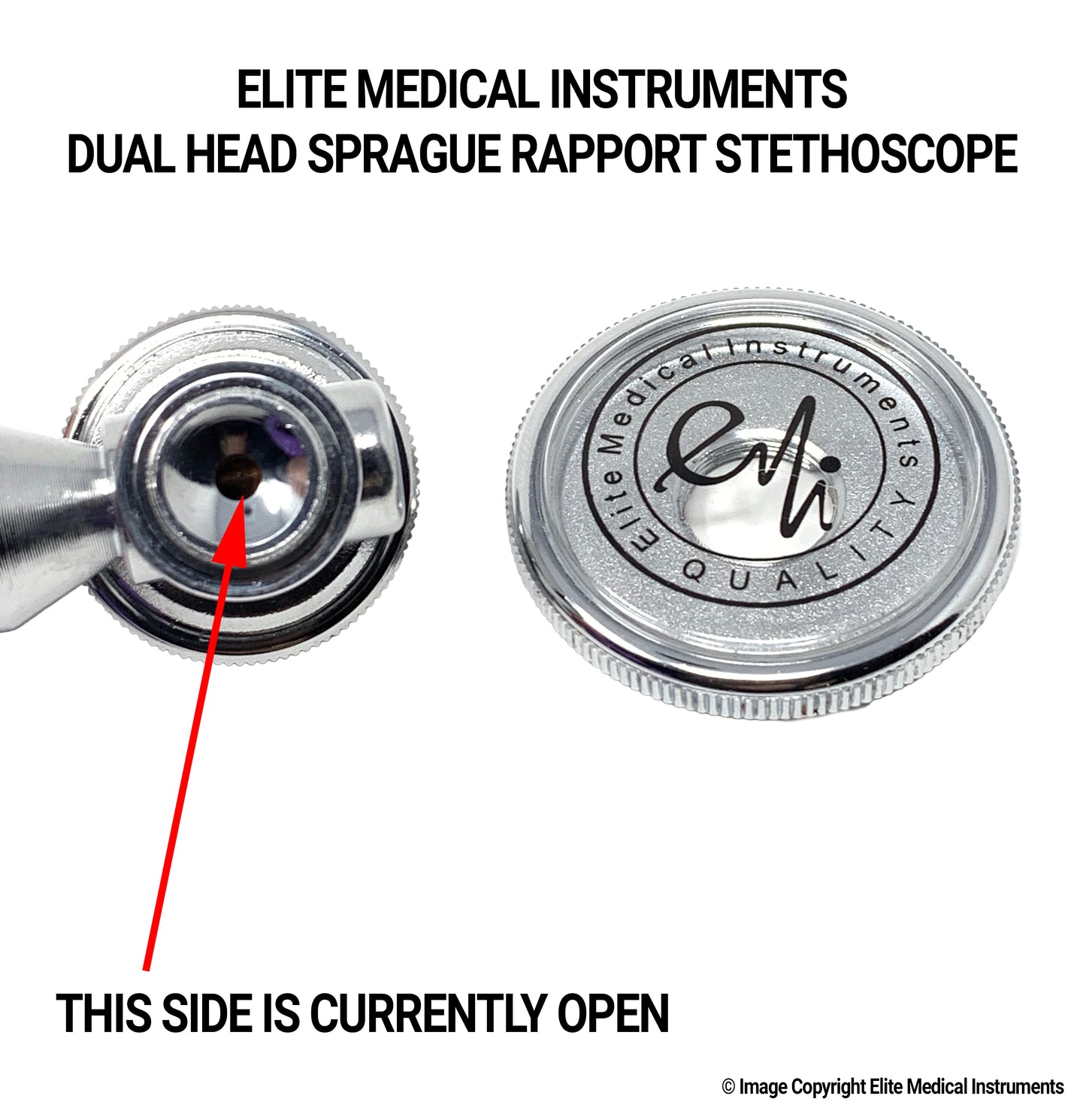 EMI Sprague Rappaport Dual Head Stethoscope #112 | Professional Medical Stethoscope