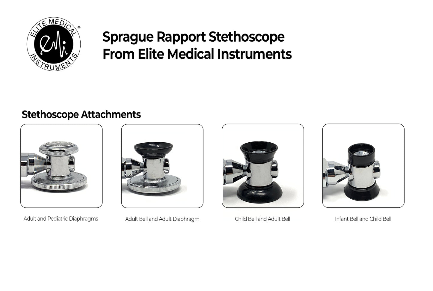 A Versatile Stethoscope with Attachments