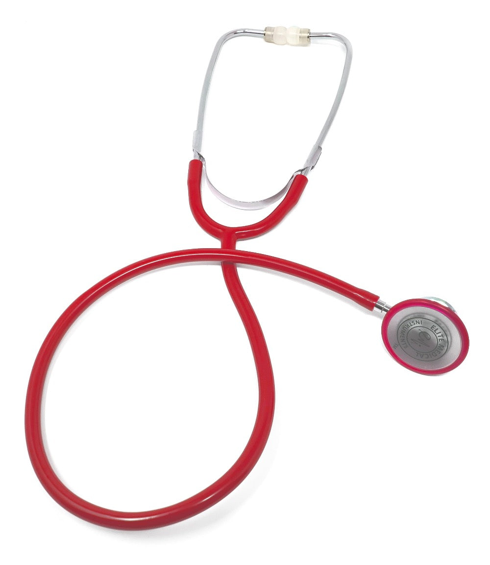 Red Dual Head Stethoscope