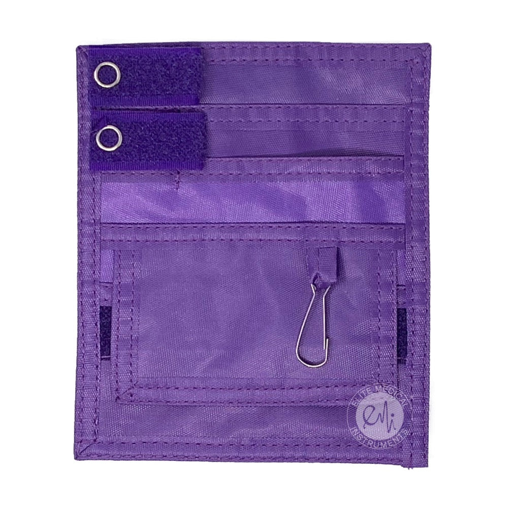 EMI Nurse Nylon Scrub 5 Pocket Organizer Pal With Belt Loop - 10 Pack
